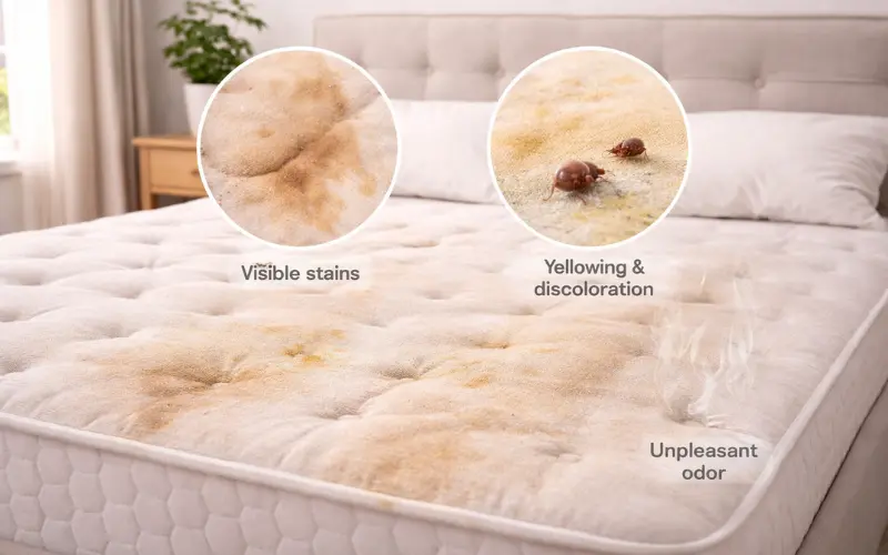 Signs Your Mattress Needs Professional Cleaning 