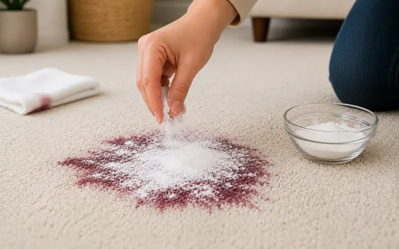Spread Baking Soda